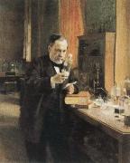 Albert Edelfelt louis pasteur in his laboratory oil on canvas